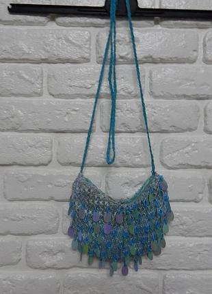 Сумочка з паєтками