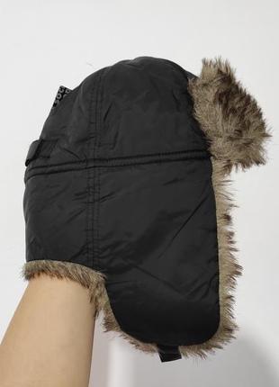 Зимняя шапка ушанка trapper hat на осень/зиму