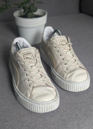 Puma basket оригинальные женские кроссовки4 фото