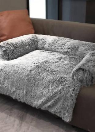 Универсальный диван-кровать кресло для собак и котов 130х100х20 см7 фото