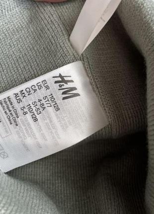 Детская вязаная шапка h&amp;m3 фото