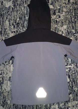 H&amp;m куртка софтшелл на флисе с удлиненной спинкой.3 фото