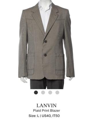 Брендовый пиджак lanvin6 фото