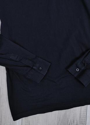 Чоловіче чорне поло arber сорочка з довгим рукавом розмір xxl5 фото