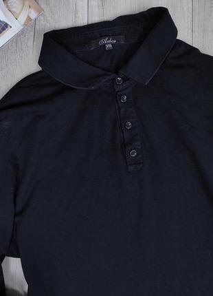 Чоловіче чорне поло arber сорочка з довгим рукавом розмір xxl4 фото