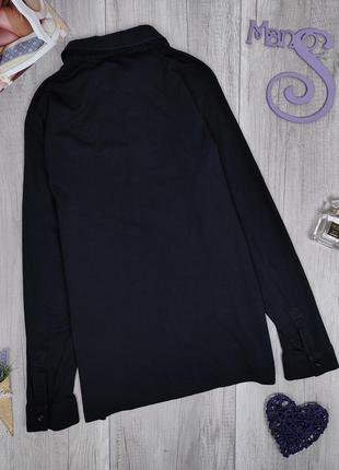 Чоловіче чорне поло arber сорочка з довгим рукавом розмір xxl6 фото