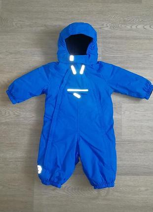 Термо комбинезон синий reima 68 см 6 мес. – 9 мес. иеал.сост.