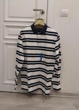 Лонгслив поло