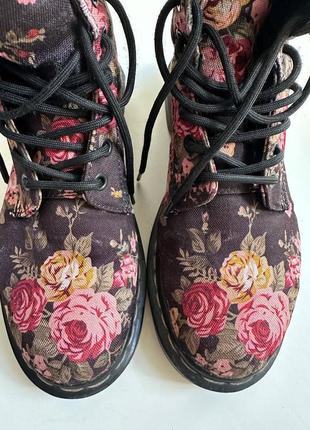 Dr. martens 11821 floral canvas2 фото