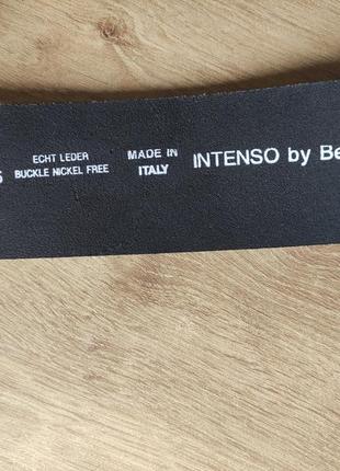 Шикарний жіночий широкий шкіряний ремінь intenso by beluno, made in italy, р.95.7 фото