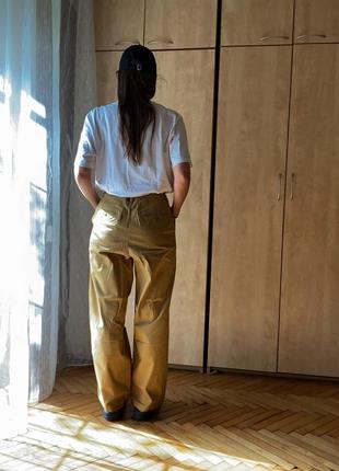 Стильные штаны, брюки, широкие  чиносы с завышенной талией, комфортные, качественные uniqlo , размер4 фото