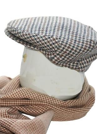 Фірмова кепка kent британія шерсть  гусячі лапки