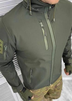 Тактическая куртка для военных soft shell софт шелл
