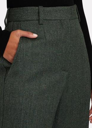Victoria beckham шерстяные брюки кюлоты4 фото