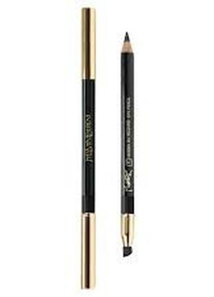 Yves saint laurent ysl  dessin du regard haute tenue карандаш для глаз со спонжем №02 коричневый