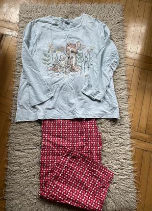 Хлопковая пижама disney old navy