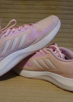 Женские розовые беговые кроссовки adidas galaxy 5 36 2/3 р.1 фото