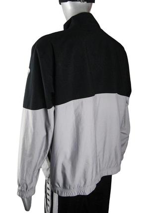 Nike мужская черная - серая спортивная куртка, ветровка (оригинал)3 фото