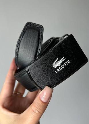 ✅ремень lacoste автомат кожзам 3