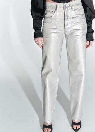 Жіночі джинси бойфренд zara