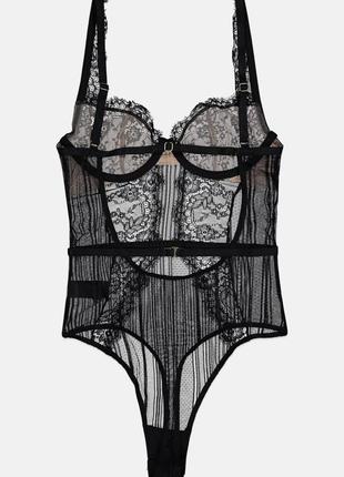 Боді мереживо asos 75d/165/88-96 стегна