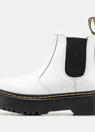 Черевики dr.martens chelsea хутро