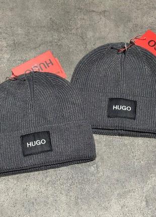 Шапка в стиле hugo boss