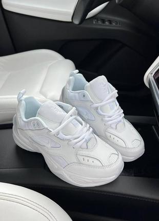 Кроссовки m2k tekno triple white женские3 фото