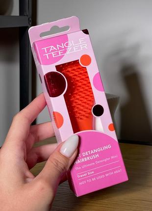 Щетка для волос tangle teezer the wet detangler mini christmas lollipop3 фото