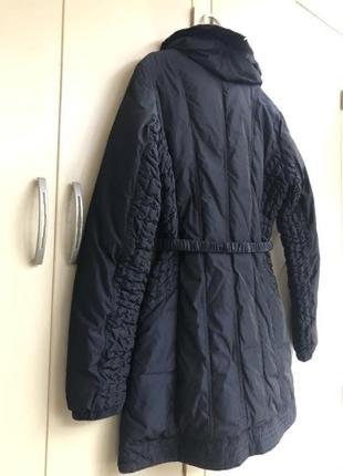 Легкое пуховое пальто armani2 фото