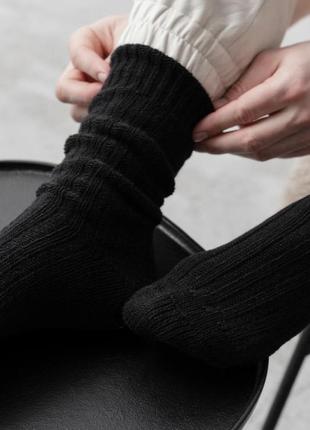 Теплі вовняні шкарпетки steven3 фото