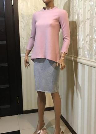 Нежная юбка-миди, vrs (дания), размер м4 фото