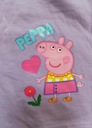 Детский костюм футболка и шорты peppa pig5 фото