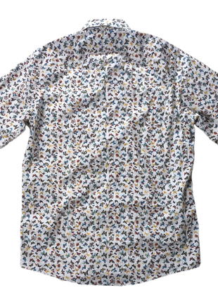 Casa moda принтованная рубашка | бабочки| гавайка3 фото