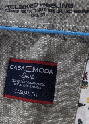 Casa moda принтованная рубашка | бабочки| гавайка5 фото