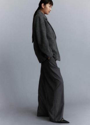 Куртка жакет пиджак шерстяной h&amp;m hm 1170331003 оригинал ✅ xs s m l xl4 фото