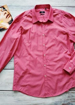 Сорочка рожевого кольору від hugo boss