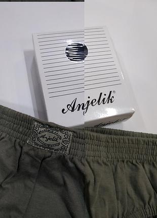 Качественные хлопковые трусики в цвета хакки для мужчины anjelik . анжелика