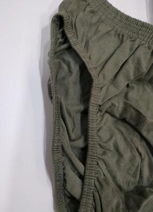 Качественные хлопковые трусики в цвета хакки для мужчины anjelik . анжелика