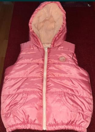 Дятяча теплюща безрукавка