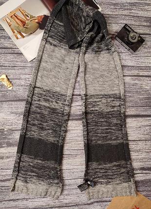 Шарф шерстяной
