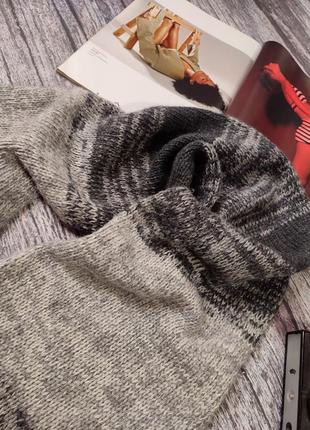 Шарф шерстяной