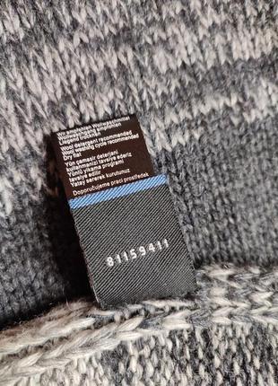 Шарф шерстяной