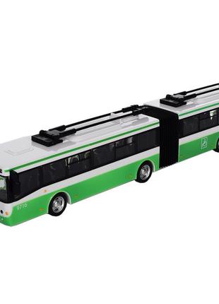 Дитяча ігрова модель тролейбус play smart 9716d масштаб 1:432 фото