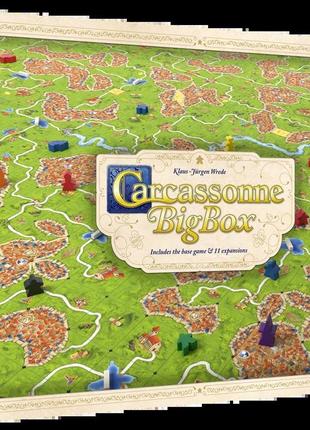 Настільна гра carcassonne big box (каркасон біг бокс)