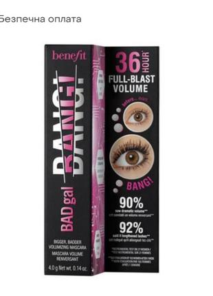 Туш benefit badgal bang2 фото