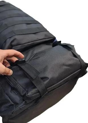 Рюкзак тактический баул 75 л черный