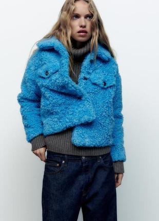 Zara меховой жакет куртка в наличии

шуба1 фото