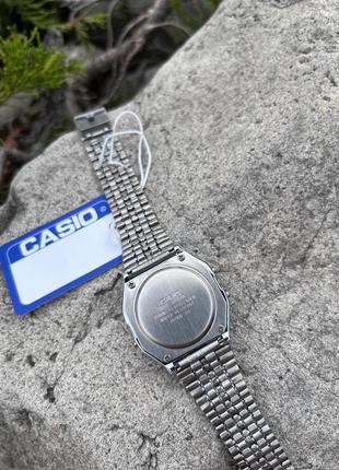 Casio a159w годинник електронний наручний montana retro срібний, чорний. часи касио винтаж ретро купити недорого4 фото