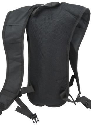 Невеликий велосипедний рюкзак, велорюкзак 2l olpran чорний із синім6 фото